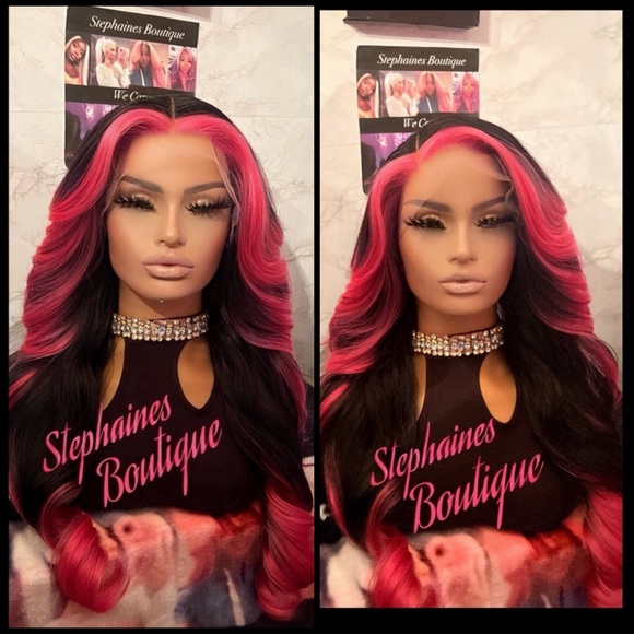Human Hair Blended Lace Front Wig